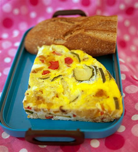 rice-cooker-frittata-with-summer-vegetables-justbento image