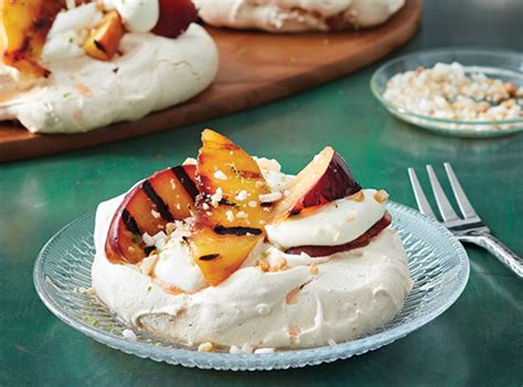 chewy-meringues-with-coconut-cream-and-grilled image