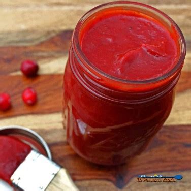 cranberry-bbq-sauce-the-mountain-kitchen image
