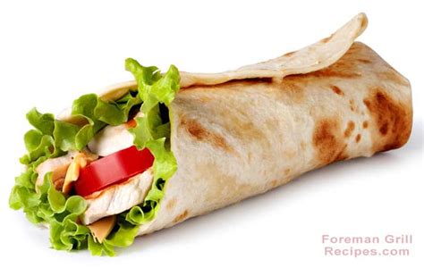 easy-tasty-grilled-chicken-wrap-foreman-grill image