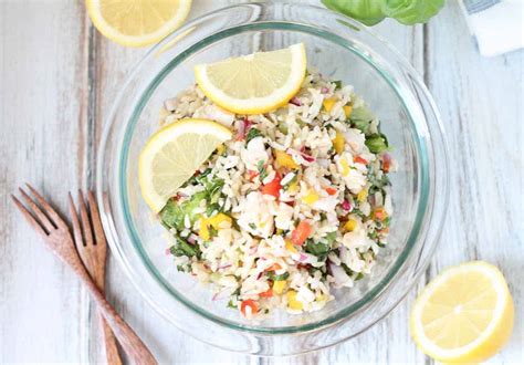 chicken-and-rice-salad-with-basil-lemon-the image