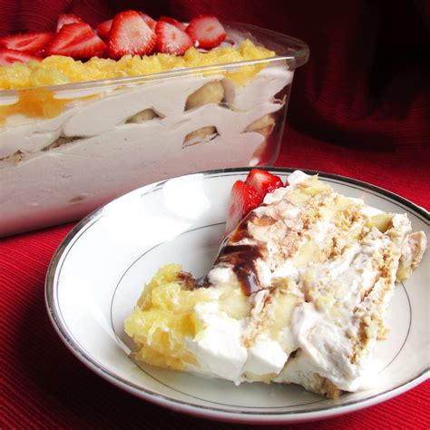 banana-split-icebox-cake-recipe-dairy-free image