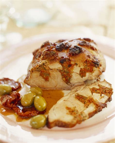 sun-dried-tomato-and-olive-stuffed-pork-tenderloin image