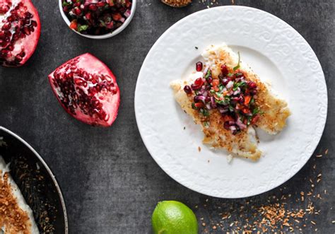 coconut-crusted-tilapia-with-pomegranate-salsa-the image