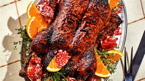pomegranate-and-honey-glazed-duck-with-rice image