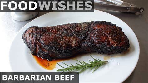 barbarian-beef-cooking-on-coals-food-wishes image