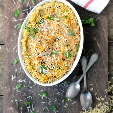 creamy-baked-orzo-with-goat-cheese-food-wine image