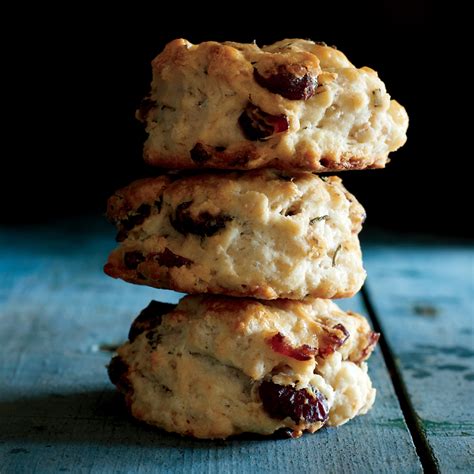 nanas-rosemary-biscuits-with-cranberries image