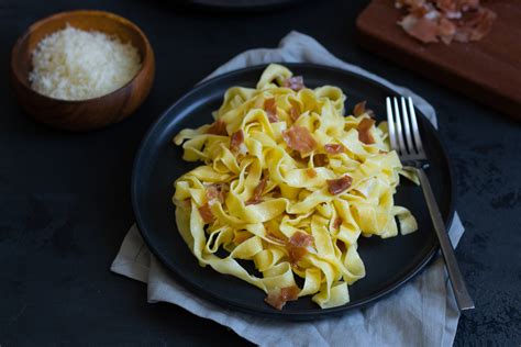tagliatelle-with-prosciutto-and-butter-qb-cucina image