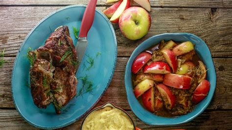 braised-pork-with-fennel-apples-and-onions-rachael image