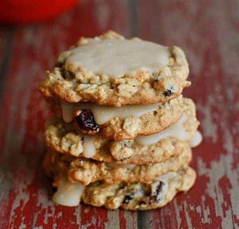 maple-oatmeal-raisin-cookies-i-am-baker image