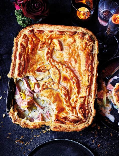 ham-and-leek-pie-recipe-sainsburys-magazine image