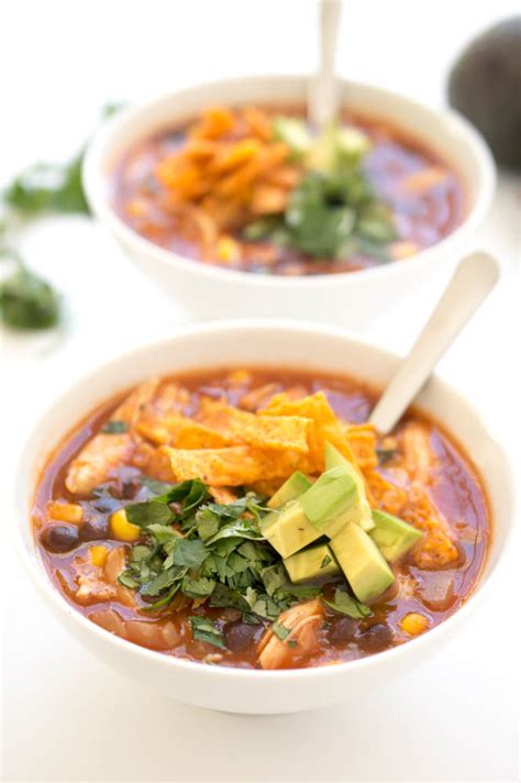 easy-20-minute-chicken-tortilla-soup-chef-savvy image