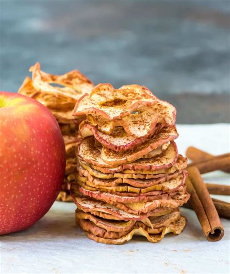 apple-chips-healthy-baked-snack-wellplatedcom image
