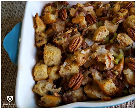 sausage-and-pear-stuffing-julias-simply-southern image