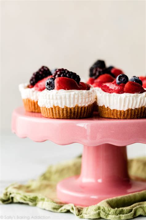 mini-no-bake-cheesecakes-sallys-baking-addiction image