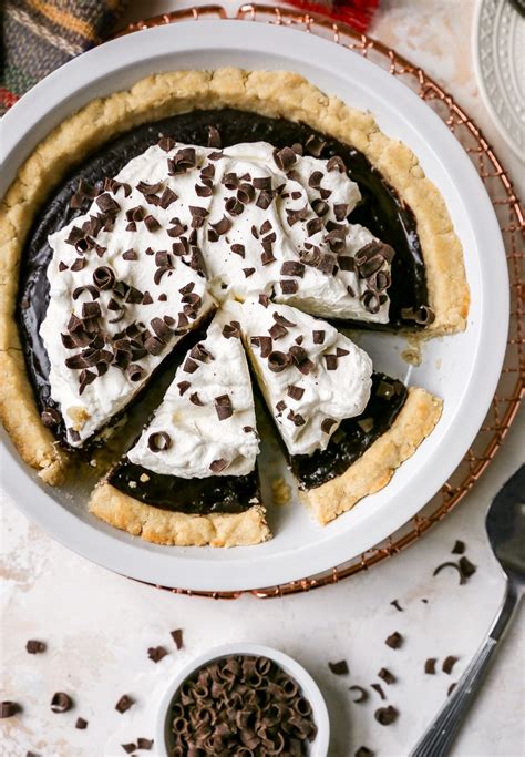 grandmas-chocolate-pie-kims-cravings image