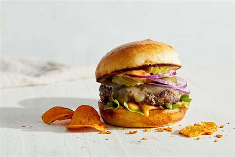 sourdough-hamburger-buns-king-arthur-baking image