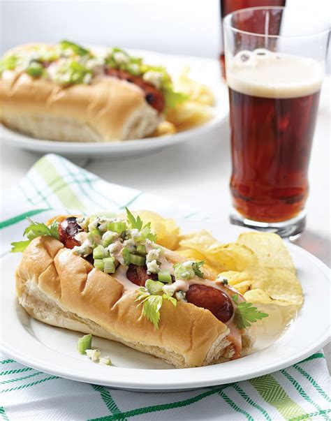 buffalo-hot-dogs-recipe-cuisine-at-home image