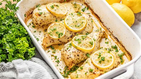 easy-lemon-herb-baked-chicken-breast-the image