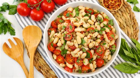 tuscan-white-bean-salad-healthy-meal-plans image