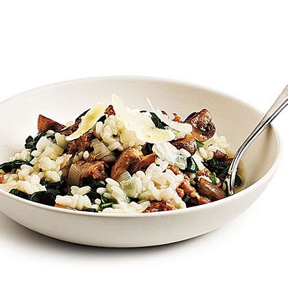 sausage-and-spinach-risotto image