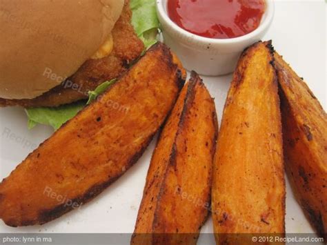 spicy-baked-sweet-potato-steak-fries image