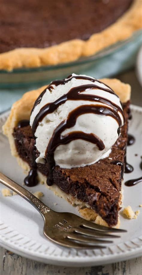 chocolate-fudge-pie-crazy-for-crust image