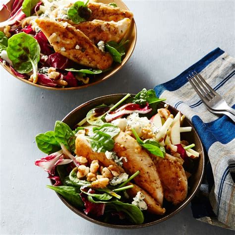 spinach-salad-with-chicken-apple-blue-cheese-and image
