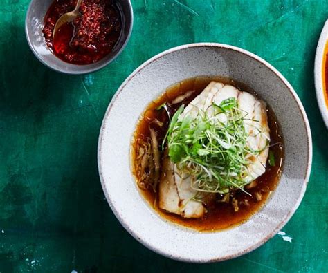 steamed-fish-recipe-with-ginger-and-soy-by-kylie-kwong image
