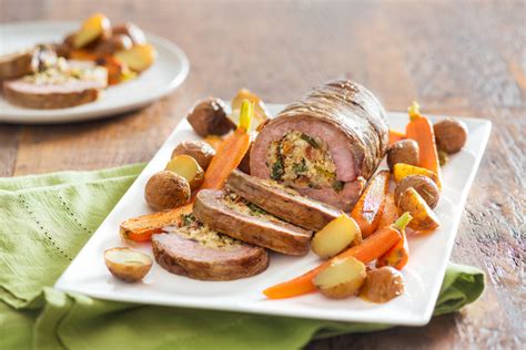 stuffed-flank-steak-with-blue-cheese-and-bacon image