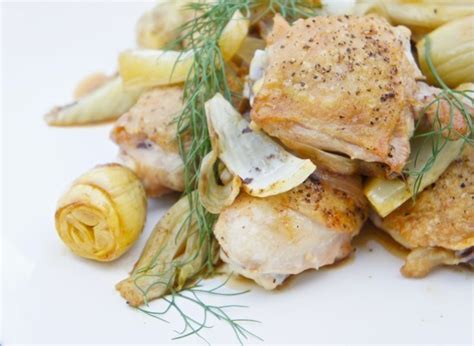 chicken-fennel-and-artichoke-fricassee-honest image