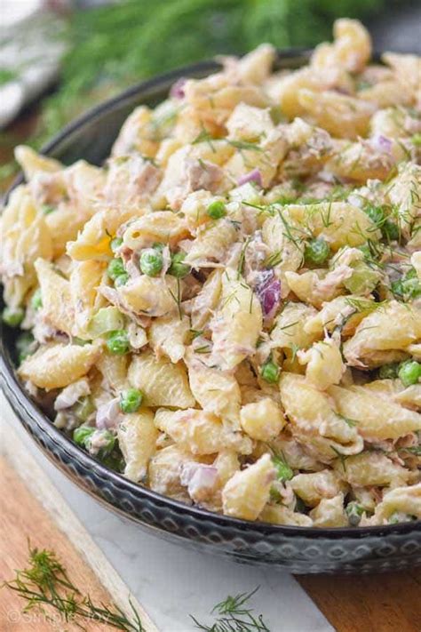 tuna-pasta-salad-simple-joy image