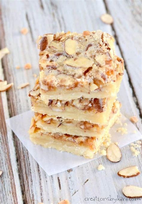 easy-toffee-almond-bars-recipe-creations-by-kara image