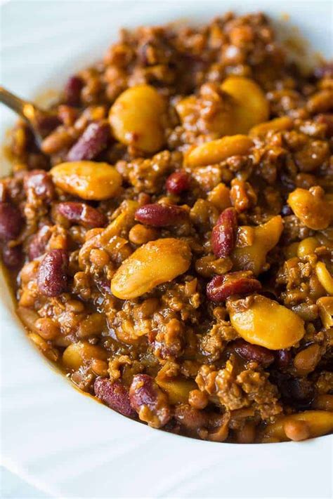 slow-cooker-calico-beans-recipe-the-kitchen-magpie image