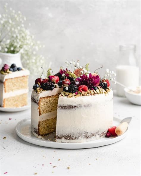 pistachio-cake-with-honey-rosewater-buttercream image