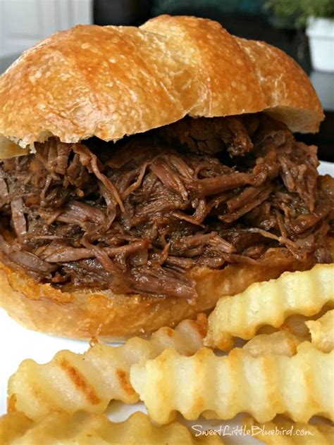 best-ever-slow-cooker-bbq-beef-sandwiches-easy image