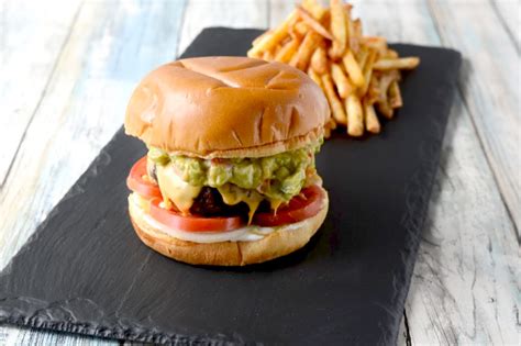 carne-asada-burger-with-chipotle-guacamole-a image