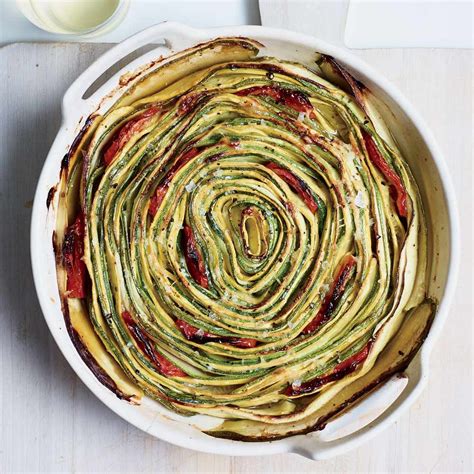 summer-squash-gratin-recipe-laura-rege-food-wine image
