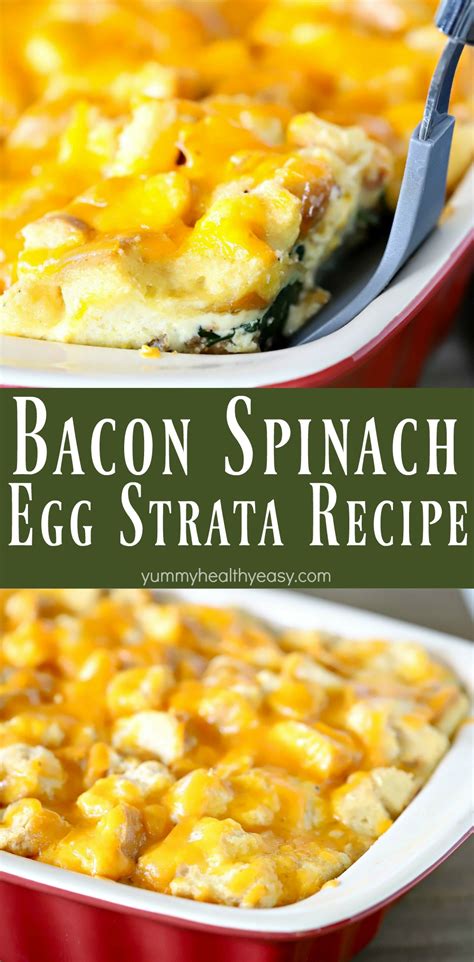 bacon-spinach-egg-strata-recipe-yummy-healthy-easy image