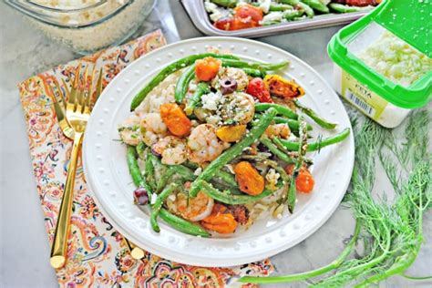 sheet-pan-greek-shrimp-dinner-recipe-food-fanatic image