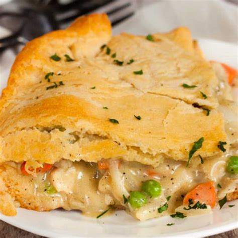 chicken-pot-pie-casserole-recipe-easy-pot-pie image