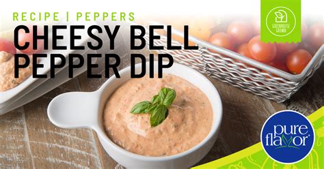 cheesy-bell-pepper-dip-pure-flavor image