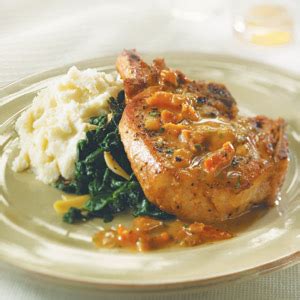 pan-roasted-pork-chops-with-apricot-sauce image