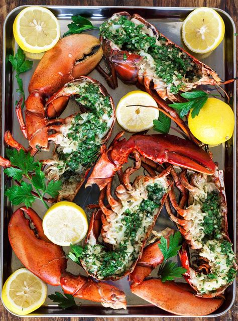 grilled-lobster-with-garlic-herb-butter-kits-kitchen image