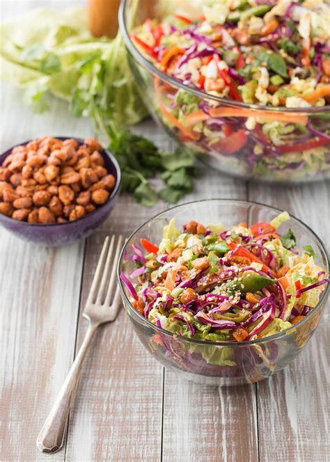 asian-peanut-salad-with-sweet-spicy-honey-roasted image