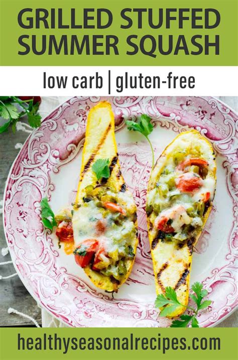 low-carb-grilled-stuffed-summer-squash-healthy image