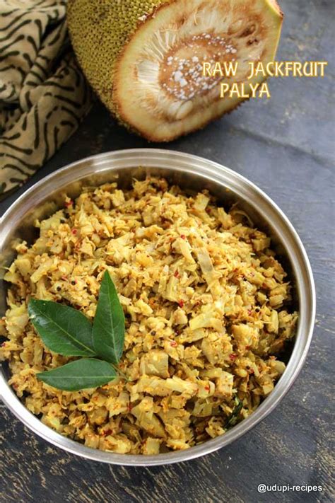 halasina-kayi-palya-raw-jackfruit-palya-recipe-udupi image