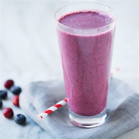 blueberry-cranberry-smoothie-recipe-eatingwell image