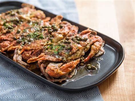 sauted-soft-shell-crabs-with-lemon-butter-pan-sauce image